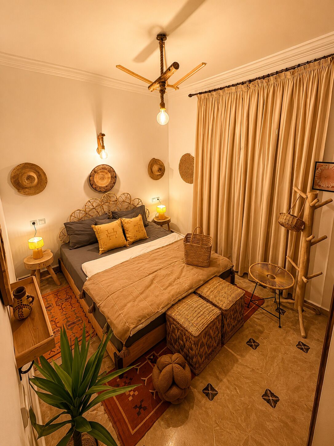 Economy Double or Twin Room, City View
