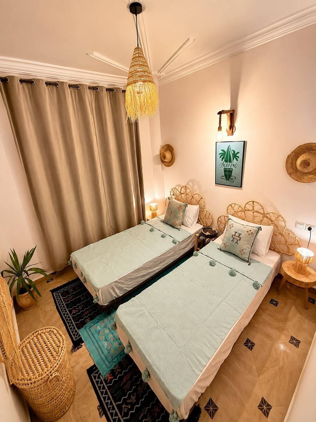 Economy Double or Twin Room, City View