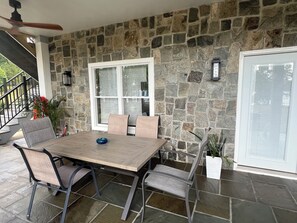Restauration en plein air