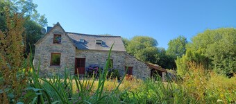 A traditional house that was once a farmhouse.