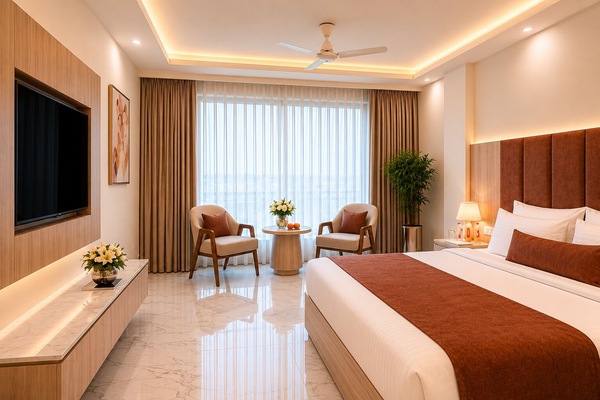 Premium Room | Desk, WiFi (free), bed sheets