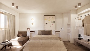 Superior Triple Room | In-room safe, soundproofing, iron/ironing board, free cribs/infant beds - Yara (Nafpaktos)