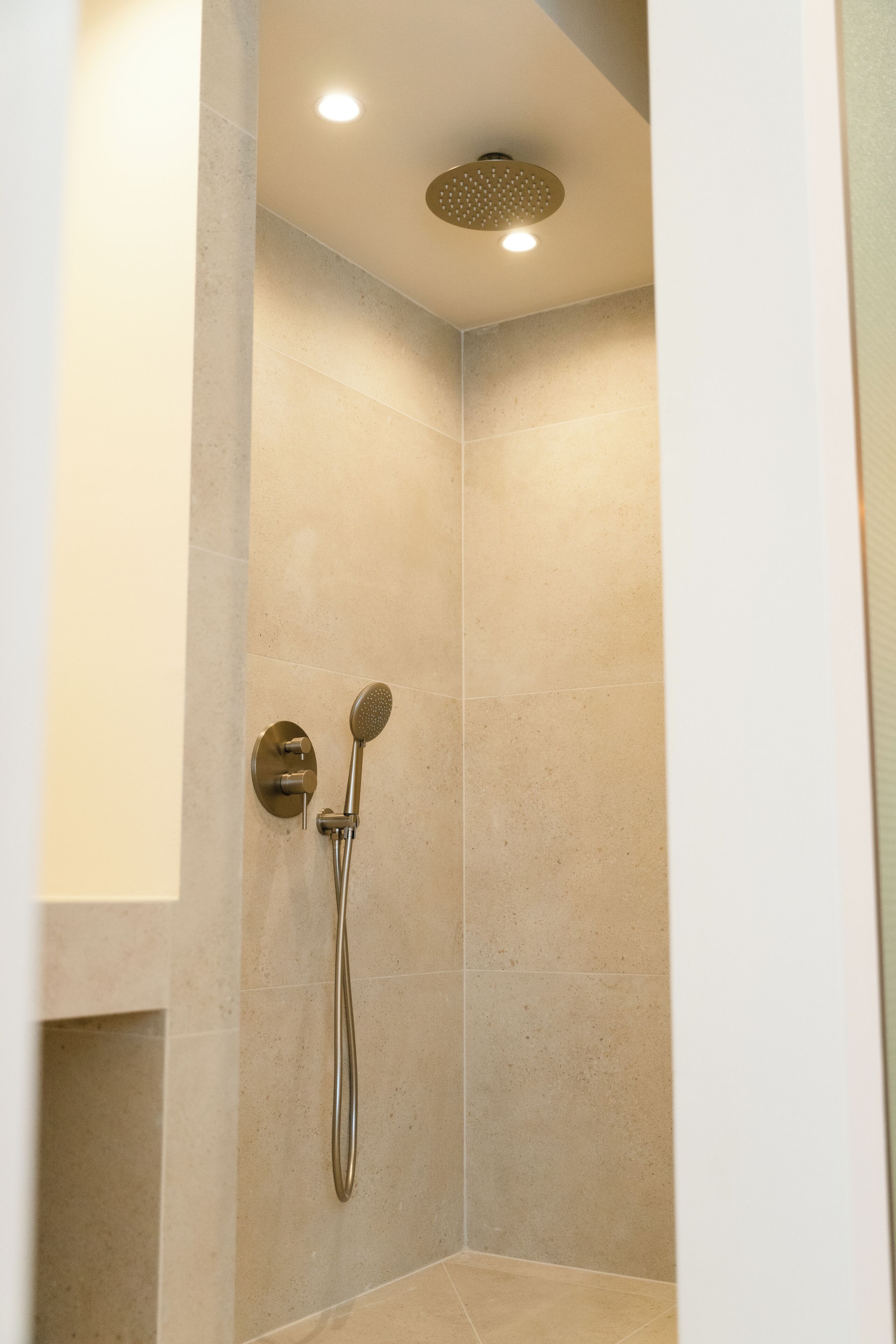 Deluxe Double Room, Balcony, City View | Bathroom | Shower, hair dryer, towels, soap