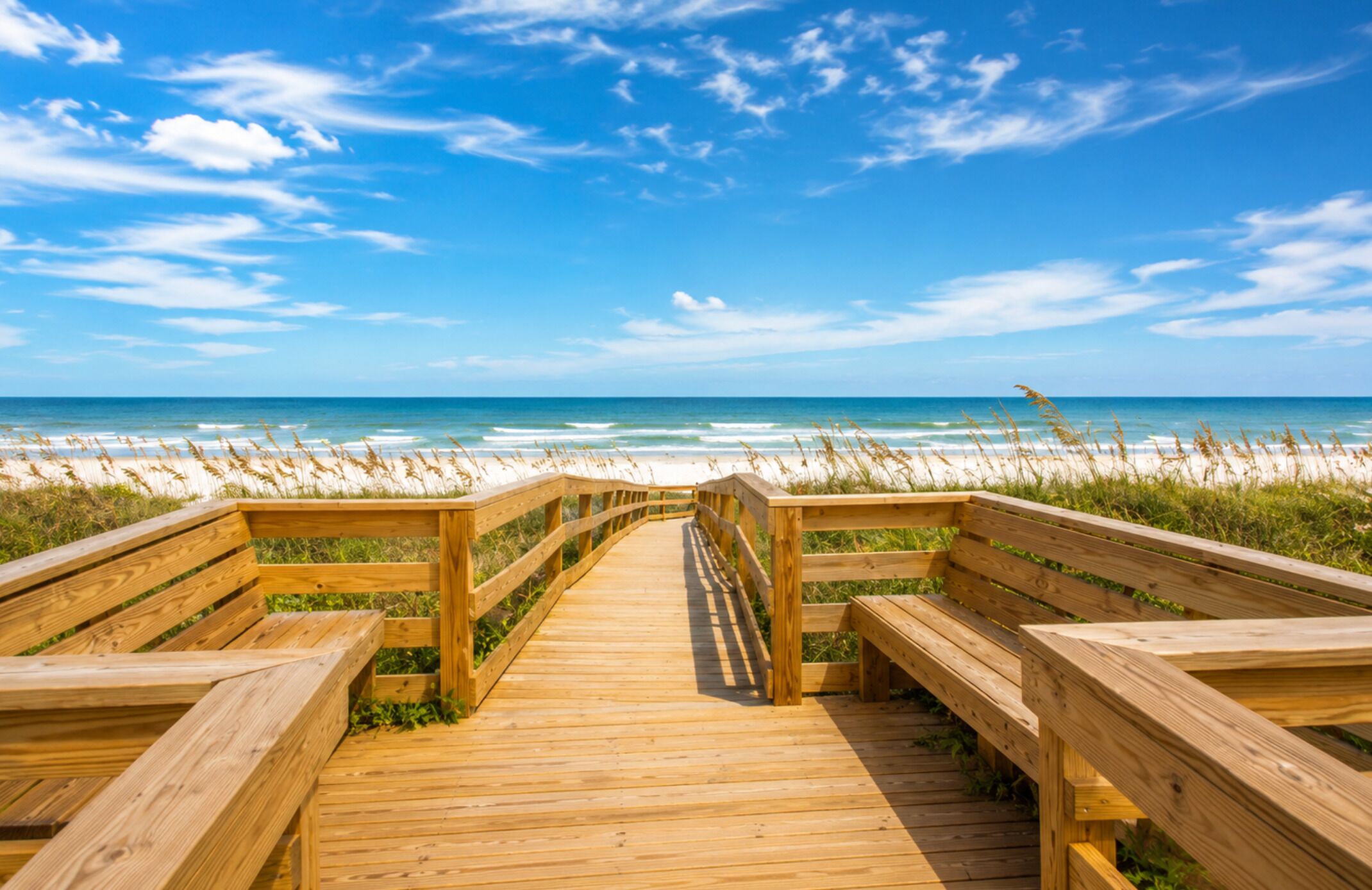 Accommodatie ligt op het strand, strandlakens