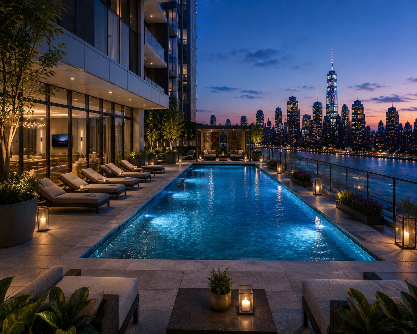 Outdoor pool