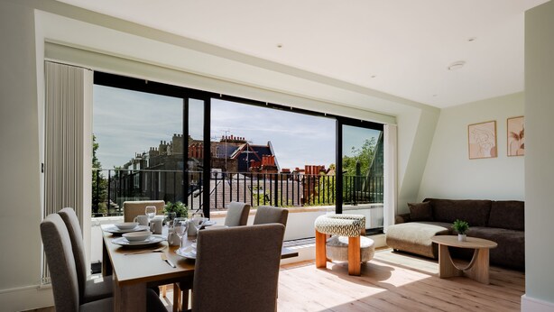 Superior Apartment, Private Bathroom | Lounge - Olympia Grand Apartments (London)