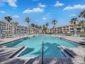 Pool - 3BR Ocean-View Retreat • Steps to the Beach (St. Augustine Beach)
