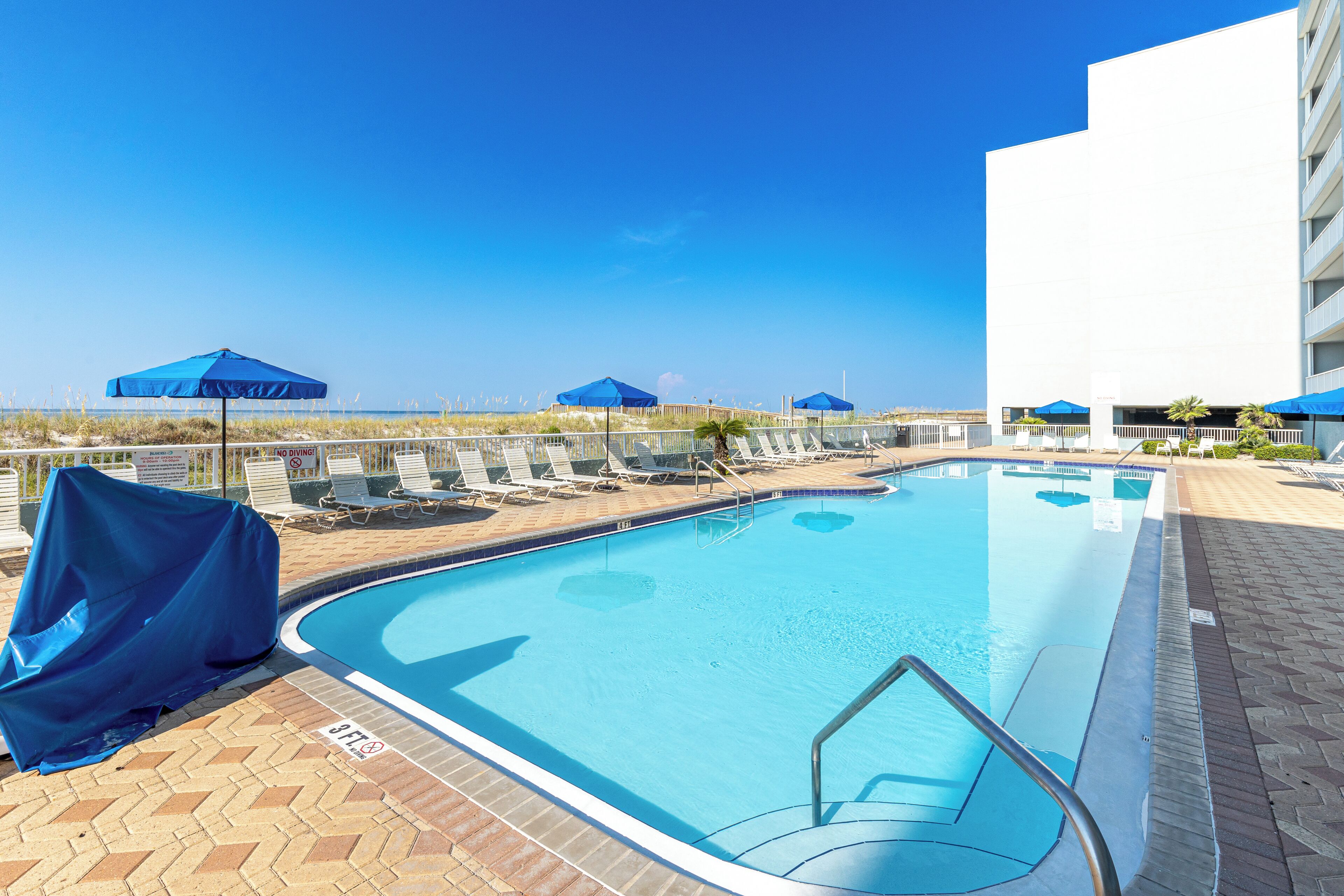 Una piscina riscaldata