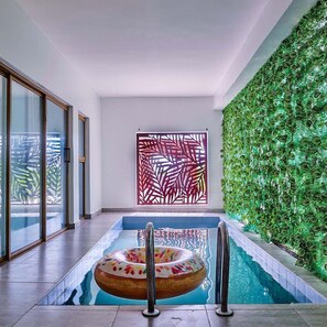 Appartement Deluxe, balcon, vue plage | Piscine
