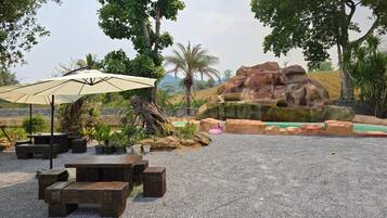 Bungalow, 2 Bedrooms, Smoking, Terrace | Outdoor dining