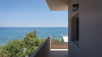 Chambre Standard, balcon, vue mer | Balcon