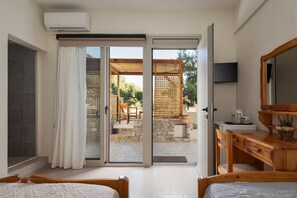 Standard Room, Patio | View from room - Koutelo by The Sea (Sfakia)