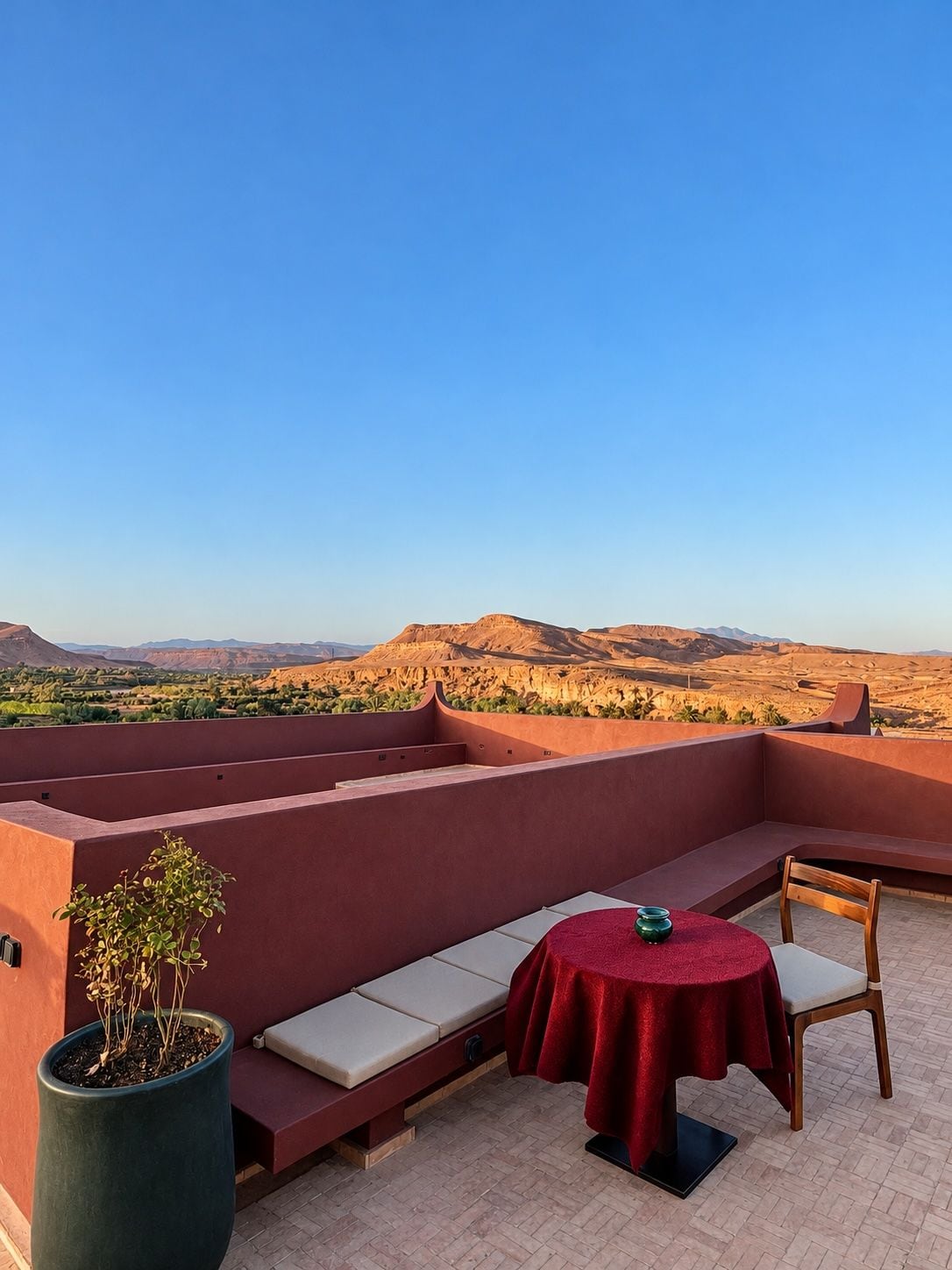 Rooftop terrace