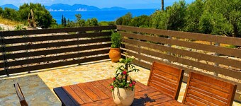 Authentic stone house with stunning sea views.