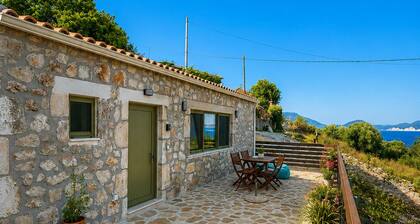 Authentic stone house with stunning sea views.