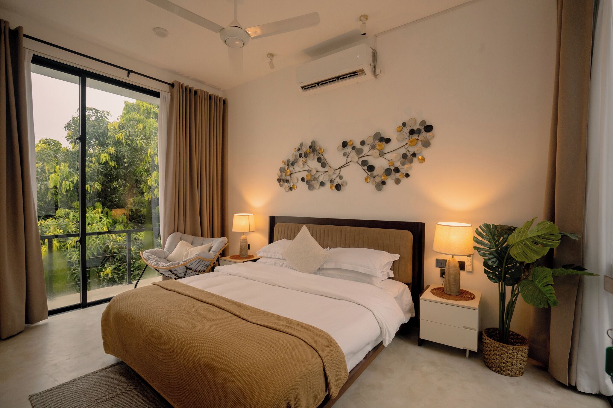 Luxury-Doppelzimmer, Gartenblick