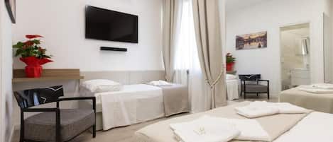 In-room safe, blackout drapes, soundproofing, free WiFi