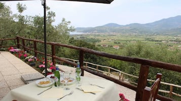 Classic Triple Room, Mountain View | Outdoor dining