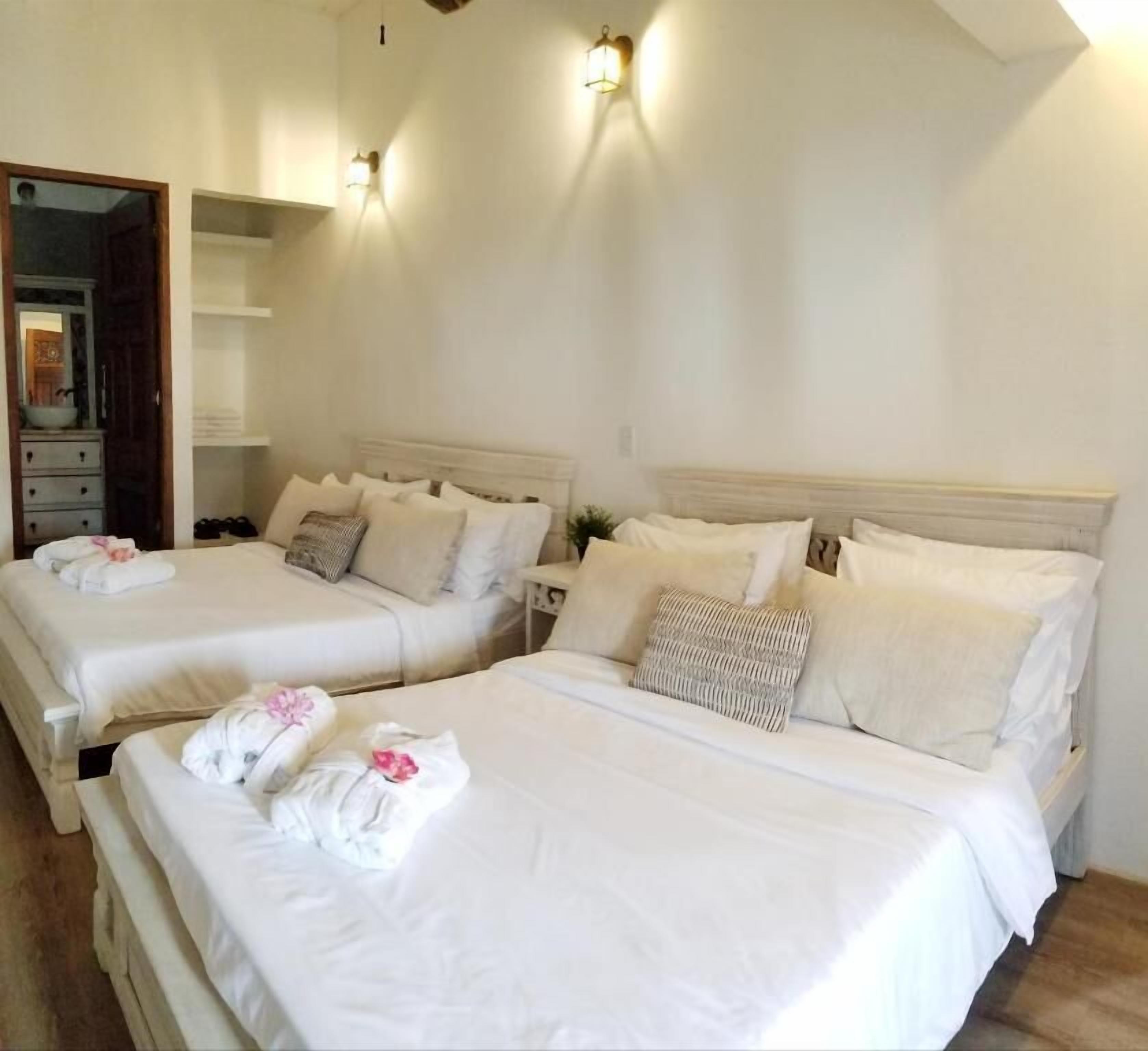 Chambre Quadruple, balcon