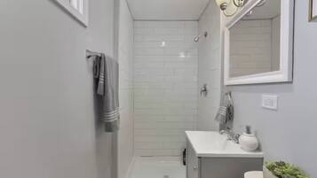 Towels, soap, toilet paper