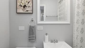 Towels, soap, toilet paper
