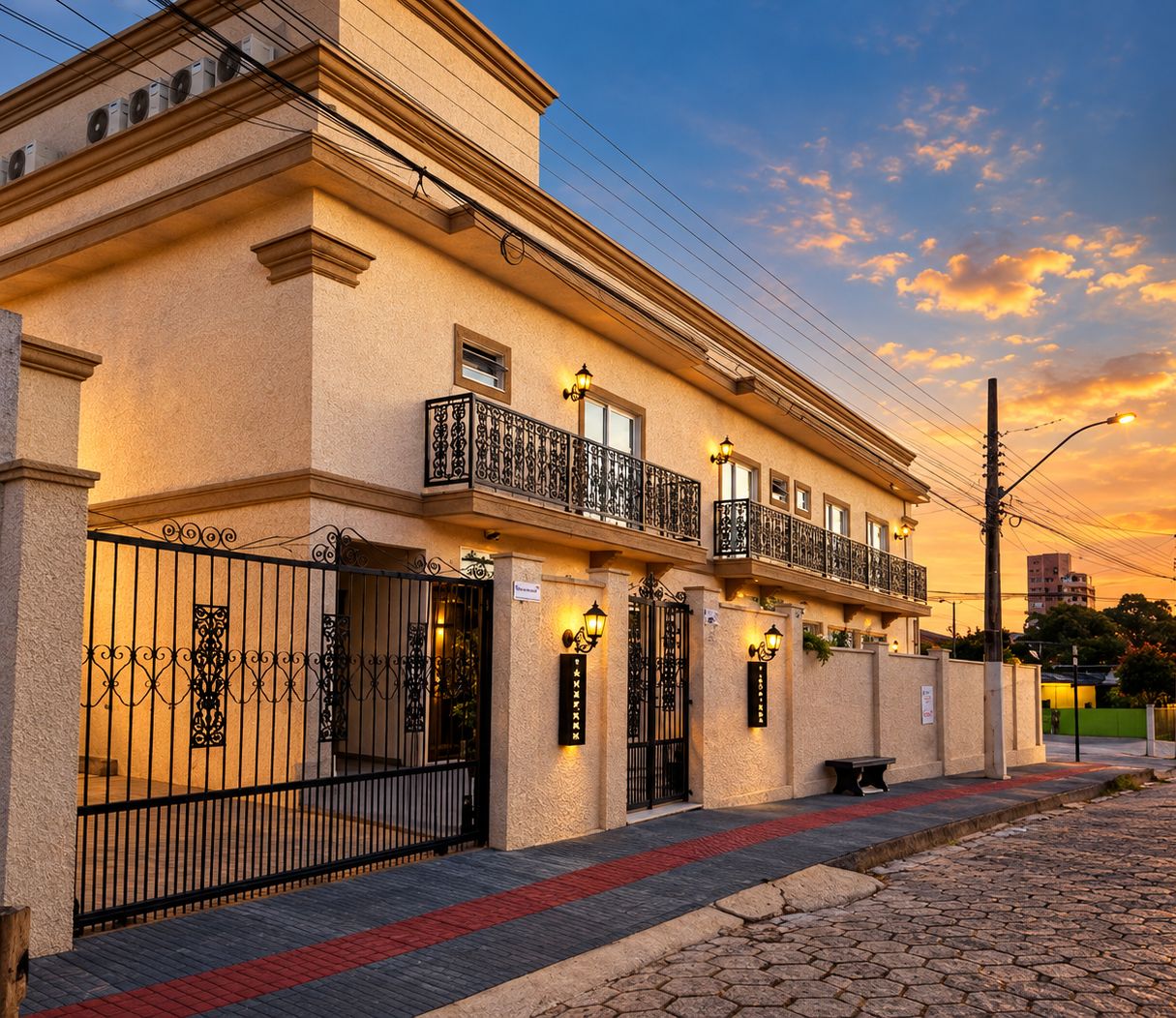Front of property