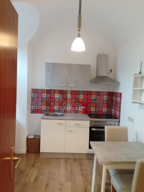 Standard Apartment, Hill View | Private kitchen - zum Ritter Ferienapartement (Lengenfeld)