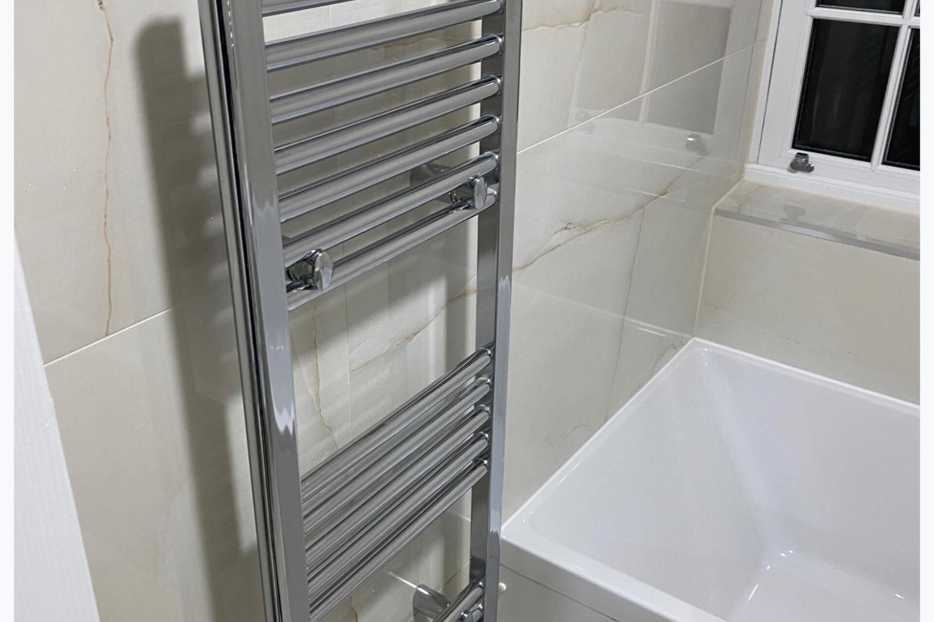 Douche, serviettes fournies