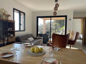 Living area - Vrbo Property (Cervione)