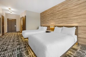 Pillowtop beds, in-room safe, desk, laptop workspace