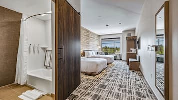 Pillowtop beds, in-room safe, desk, laptop workspace