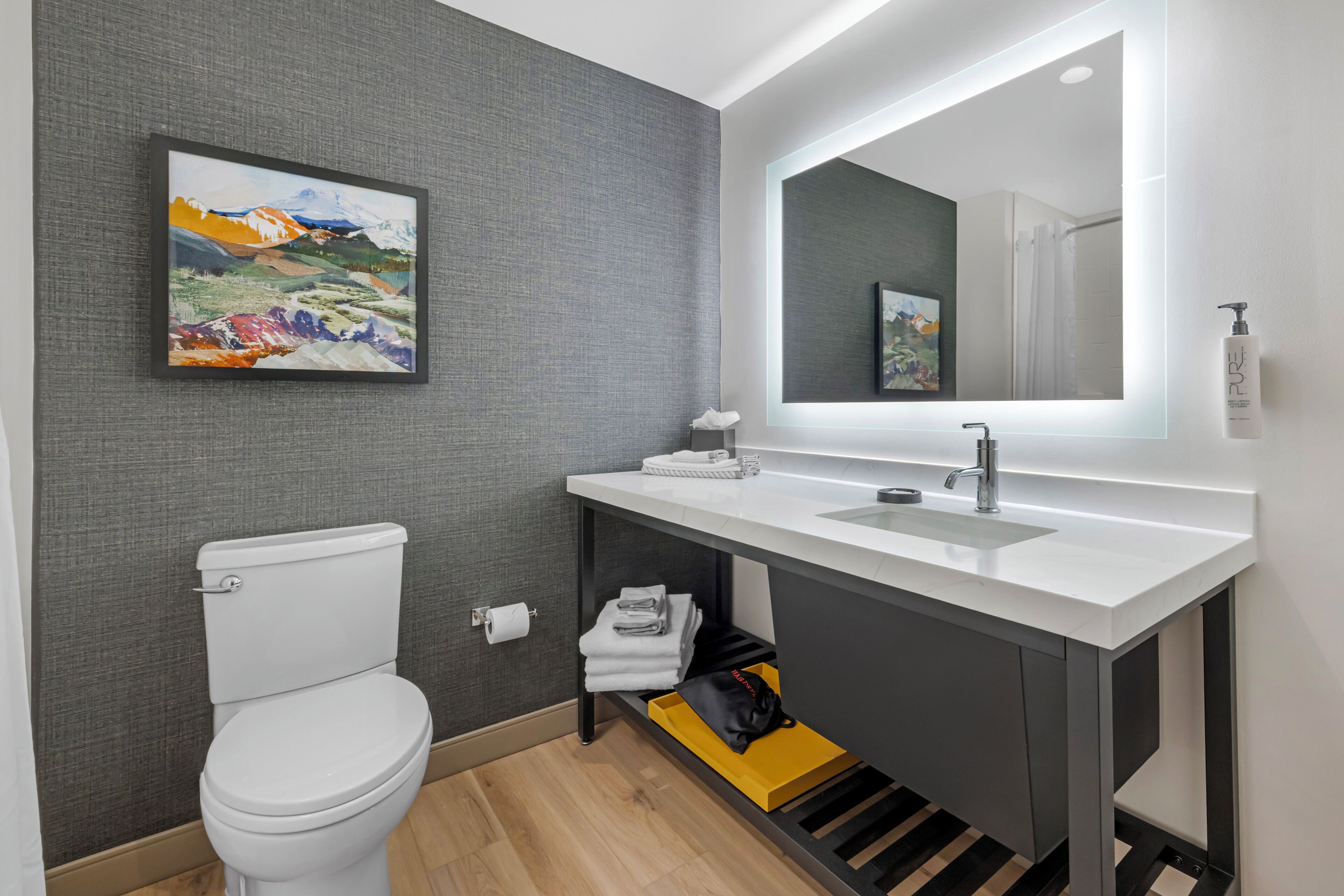 Superior Suite, 1 King Bed, Non Smoking | Bathroom | Free toiletries, hair dryer, towels, soap