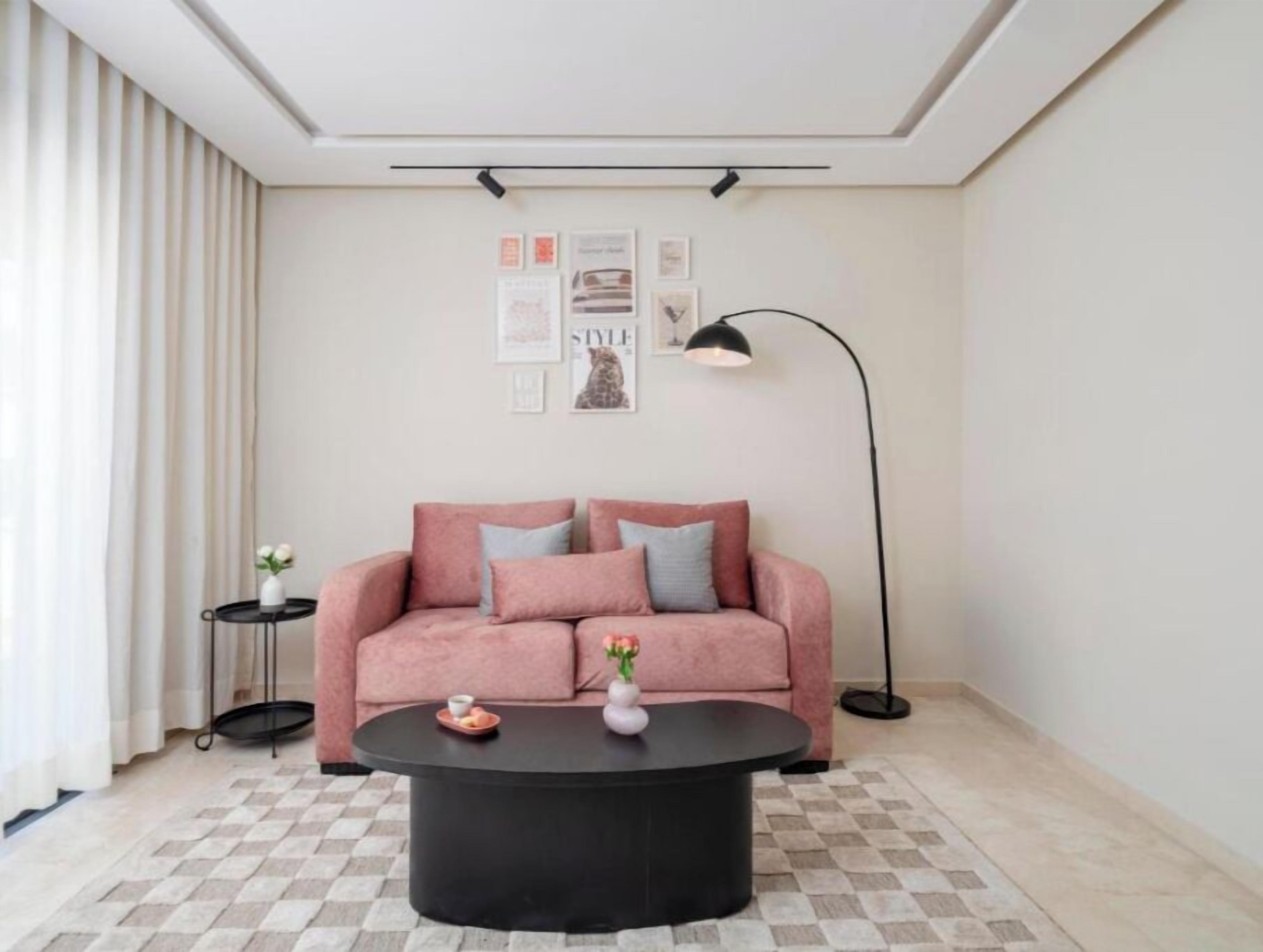 Appartement Standard, vue ville | Coin séjour