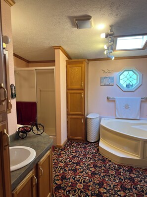Bathroom - 3-bedroom house in wonderful Fennville with cool AC and plenty of room for 8 (Fennville)