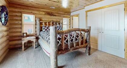 Big Bear Cabin | Sleeps 32, Near Marina, Lake Views, AC, Log Cabin!