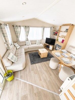 Living area - Disability Adapted 6 Berth Caravan Designed for Comfort, Accessibility & Independence (Skegness)