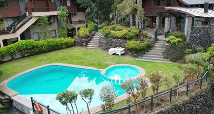 Dpto. Vista lago con seguridad en Bordelago Pucon