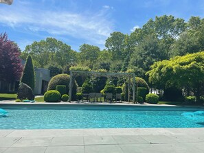 Pool - Luxury Sagaponack Estate with Pool, Tennis & Gardens (Sag Harbor)