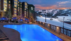 Pool - Marriott Mountainside Master Suite  Sleeps 4 - True Ski In / Out - Great Resort (Park City)