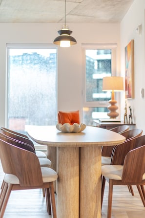 Dining - Stylish MTL Apartment | Parking + EV Charger (Montreal)