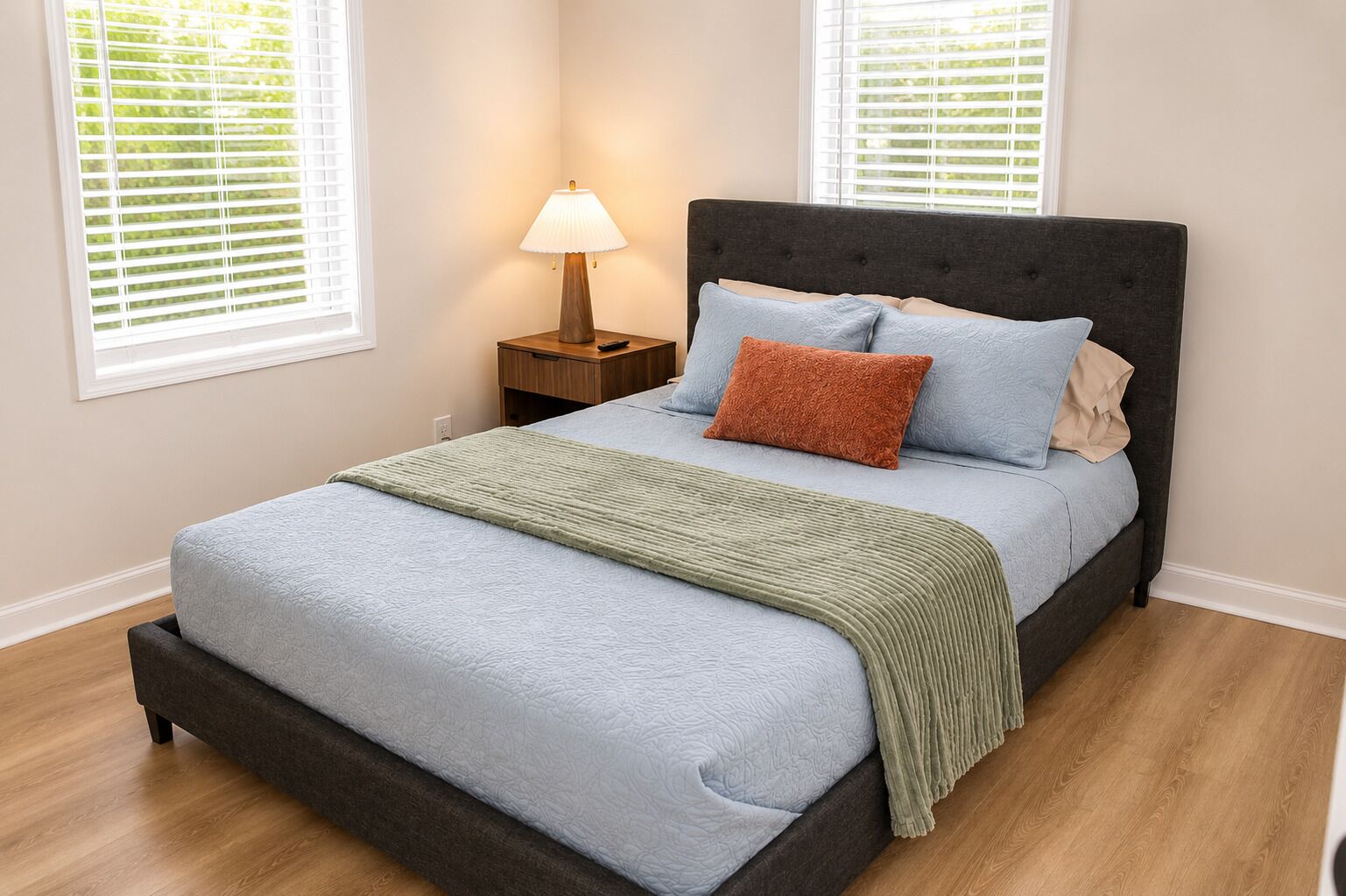3 bedrooms, iron/ironing board, WiFi, bed sheets