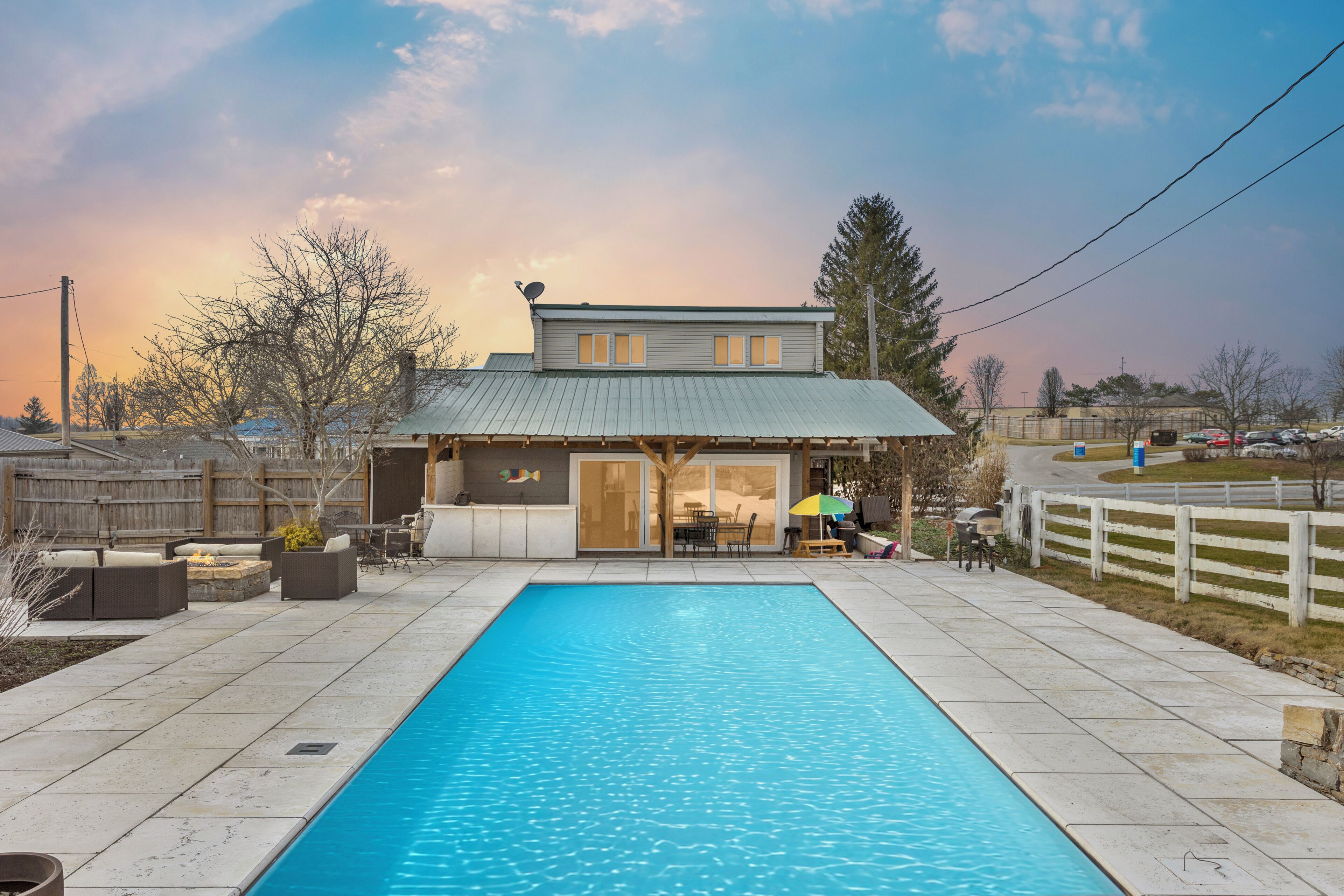 Outdoor pool