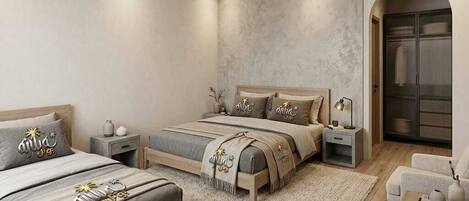 9 bedrooms, iron/ironing board, internet