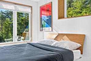 2 dormitorios, tabla de planchar con plancha, Internet y ropa de cama
