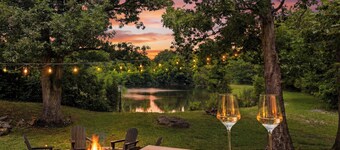 5 Acre Estate w/ Pond, Hot Tub, Fire Pit & Theater