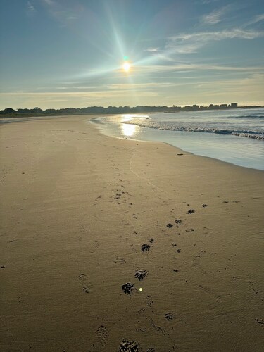 waterfront home on Biddeford Pool, 2 min walk to beach, spectacular sunset view