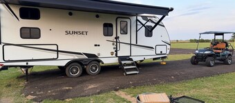 Campground in the duck capital of the world. Right in outskirts of town