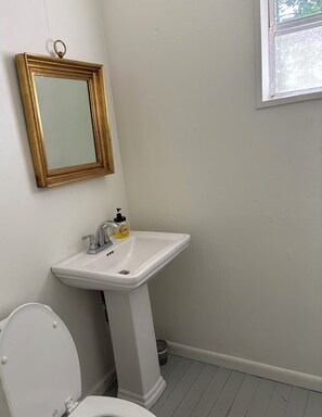 Bathroom - Cabin in the woods -great local- getaway or weekly area work (Washington)