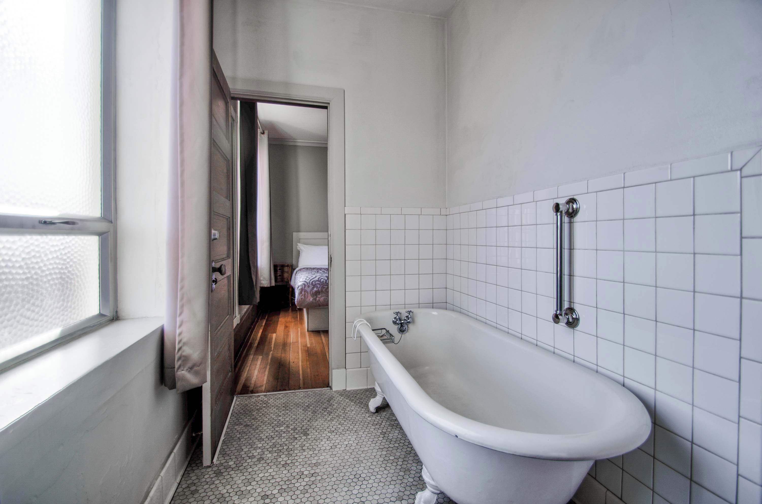 Shower, hair dryer