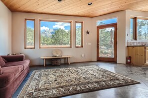 Living area - Beautiful 2-bedroom cottage in nice Crestone for a relaxing stay (Crestone)